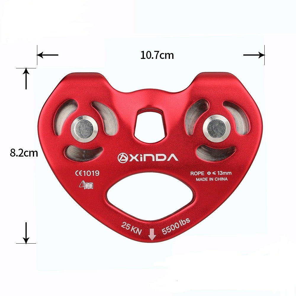 Polea en forma de corazón