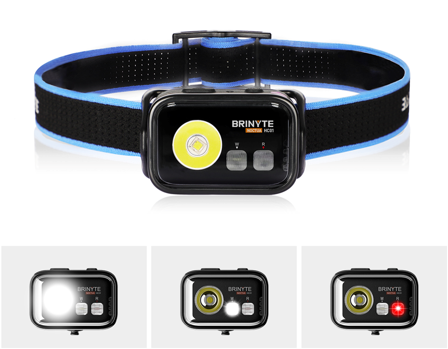 Linterna frontal táctica y de caza