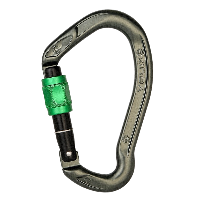 Mosquetón asimétrico de gran tamaño