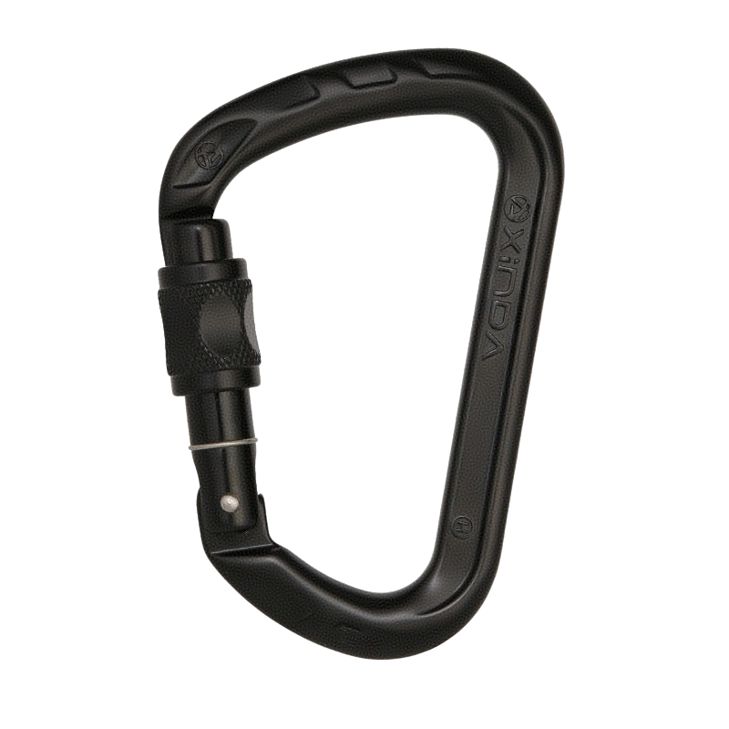 Mosquetón asimétrico de gran capacidad