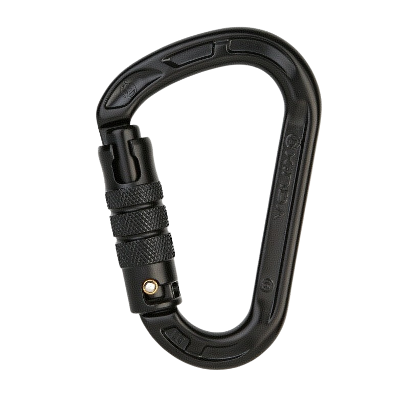 Mosquetón en forma de pera