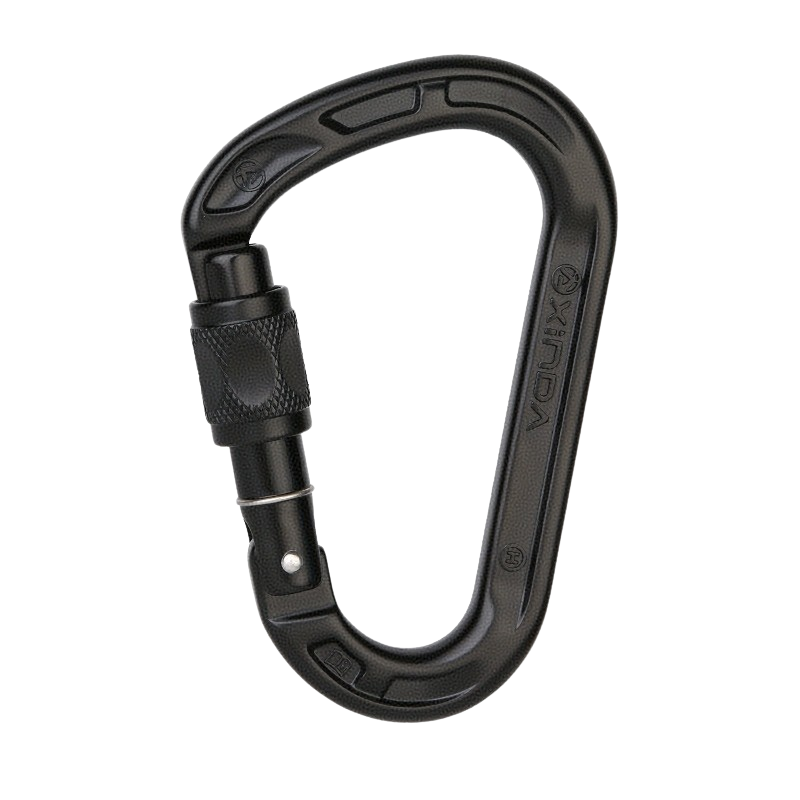 Mosquetón en forma de pera