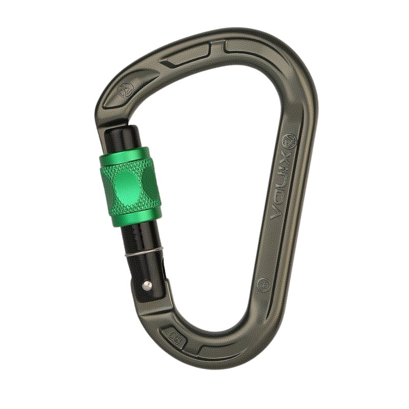 Mosquetón en forma de pera