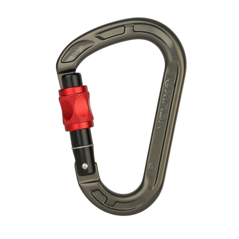 Mosquetón en forma de pera