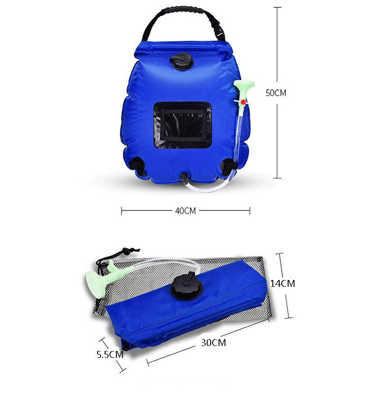 Bolsa de ducha solar