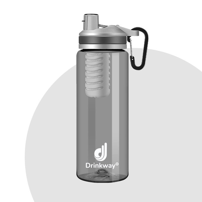 Botella con filtro de agua