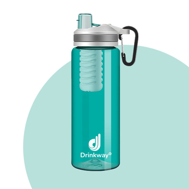 Botella con filtro de agua