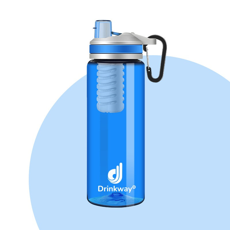 Botella con filtro de agua